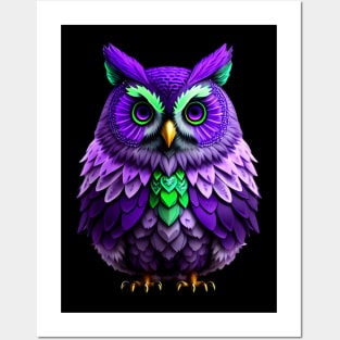 Wise owl Posters and Art